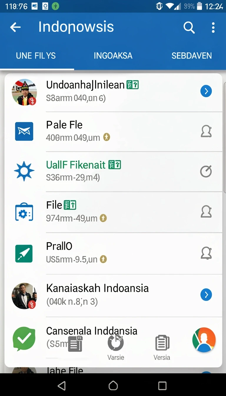 Tampilan utama aplikasi Panduan Instalasi Aplikasi girang4d di Android yang intuitif dan efisien.