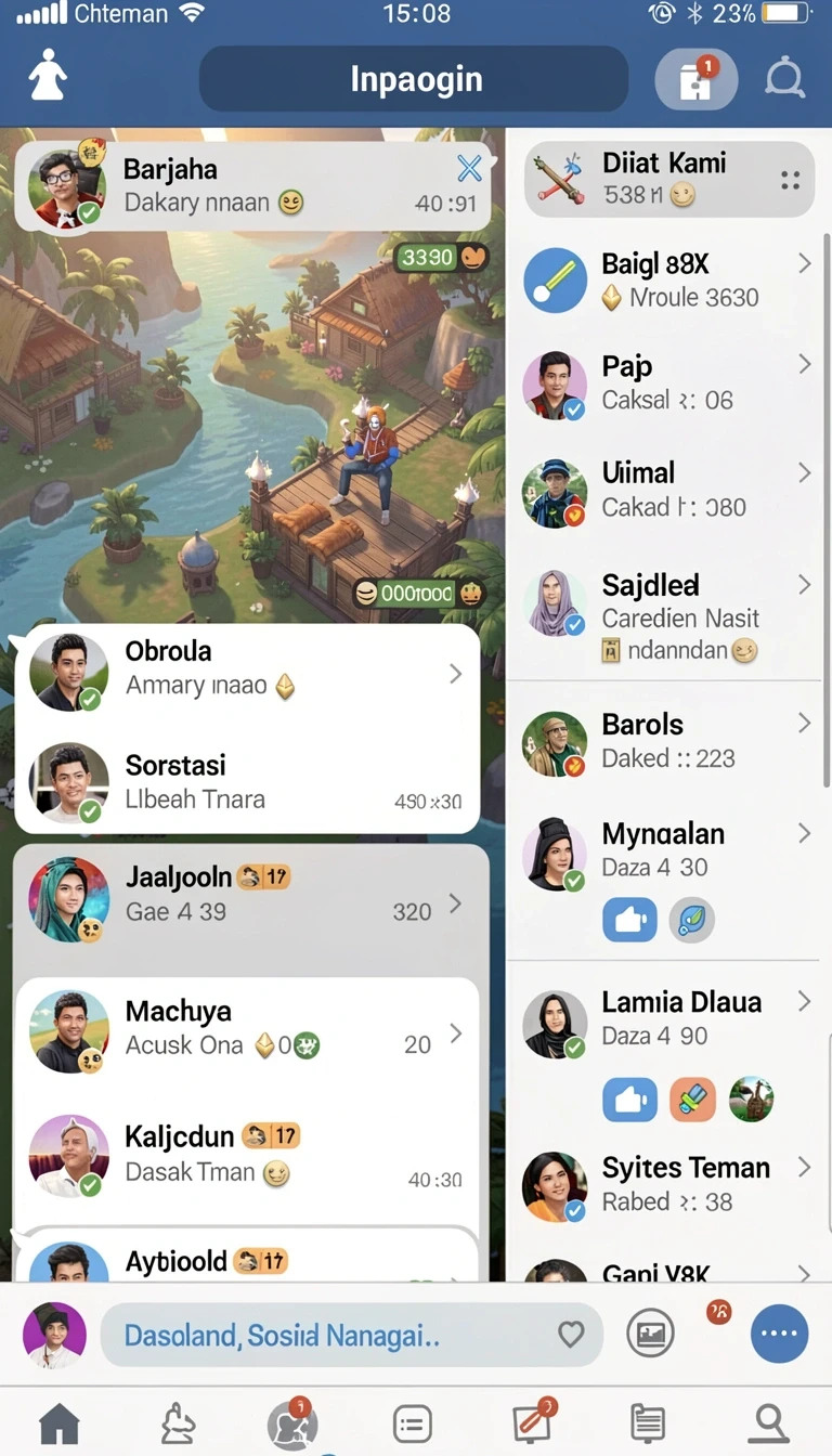 Tampilan utama aplikasi Download mainslot88 APK Terbaru untuk HP Android yang intuitif dan efisien.