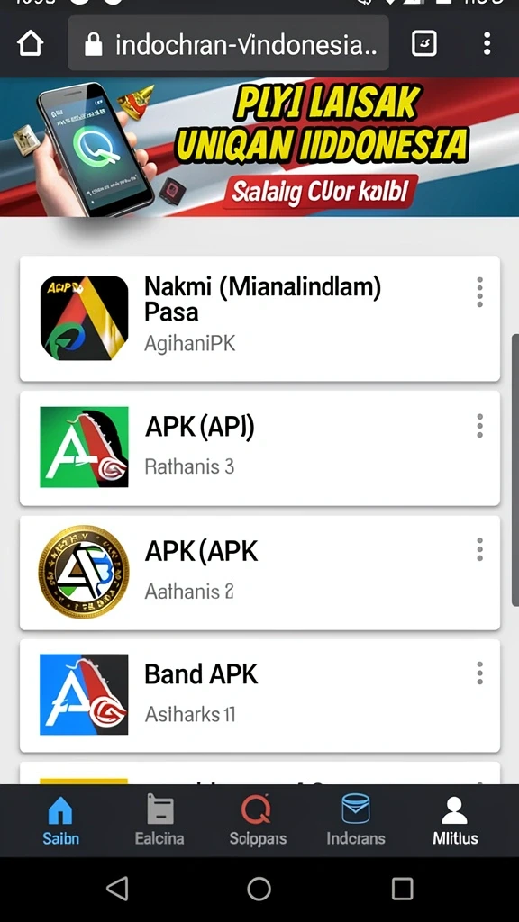 Tampilan utama aplikasi hokibonus APK: Fitur, Ukuran, dan Link Download yang intuitif dan efisien.