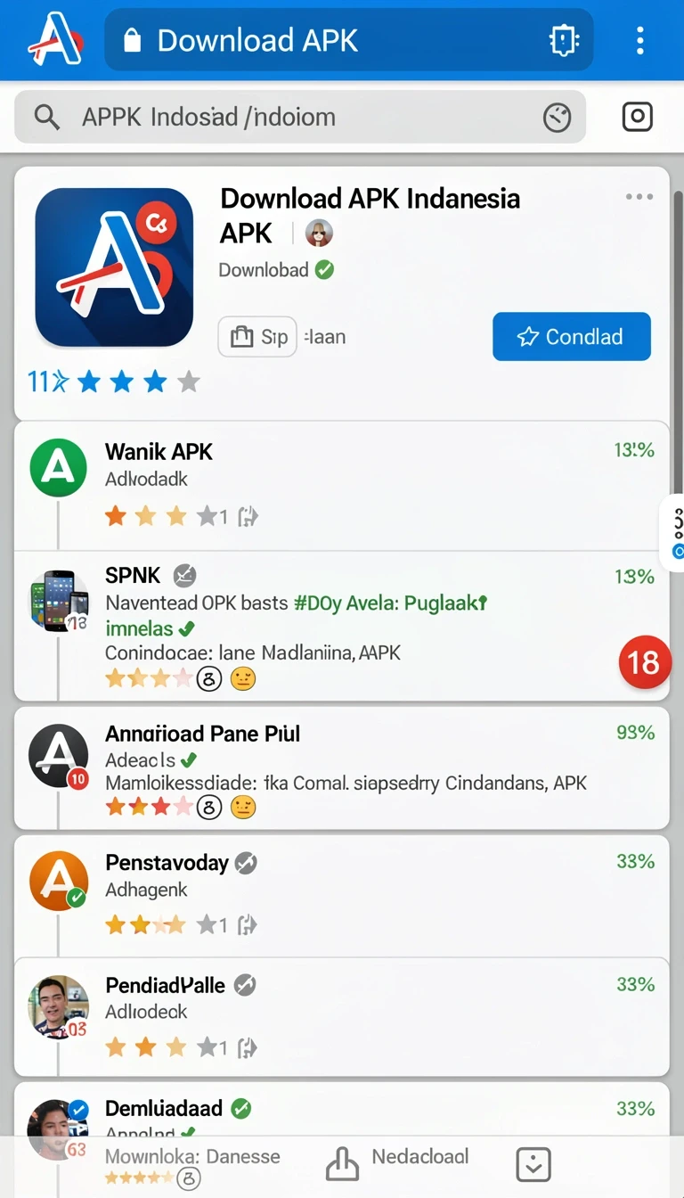 Tampilan utama aplikasi mposurga APK Terbaru untuk Perangkat Android yang intuitif dan efisien.