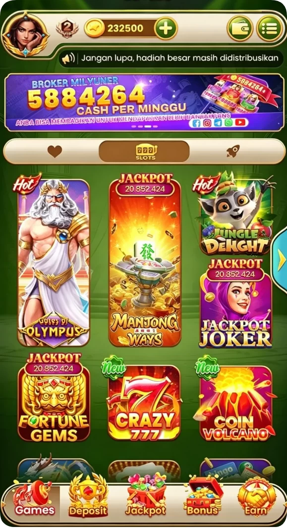 Tampilan utama aplikasi 5rt APK Terbaru untuk Android Tanpa Iklan yang intuitif dan efisien.