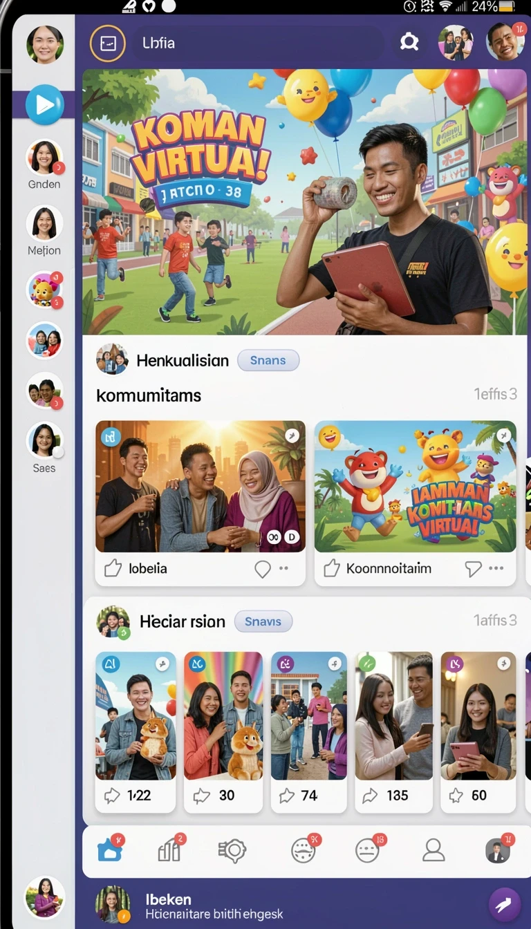 Tampilan utama aplikasi double999 Terbaru untuk Android: Download APK Gratis yang intuitif dan efisien.