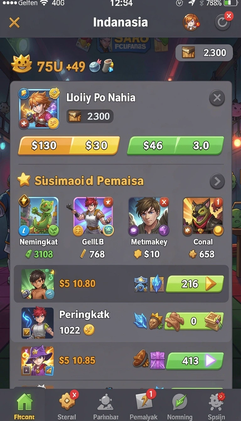 Tampilan utama aplikasi Info Lengkap Aplikasi 666f Versi Terbaru yang intuitif dan efisien.