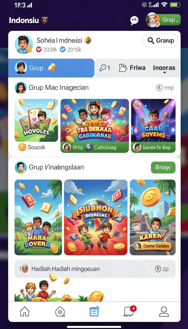 Tampilan utama aplikasi dewajitu APK: Fitur, Ukuran, dan Link Download yang intuitif dan efisien.