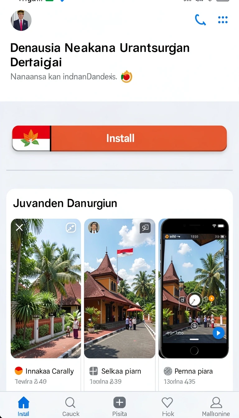 Tampilan utama aplikasi Kelebihan dan Fitur Aplikasi suster4d Terbaru yang intuitif dan efisien.