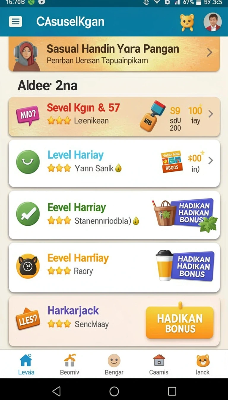 Tampilan utama aplikasi Download koko138 APK Original untuk Android yang intuitif dan efisien.