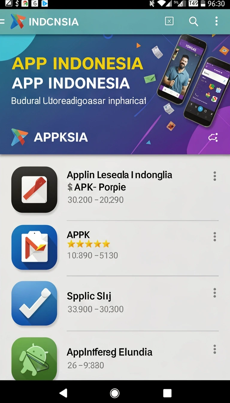 Tampilan utama aplikasi api36 App: Info, Rating, dan Link Download yang intuitif dan efisien.